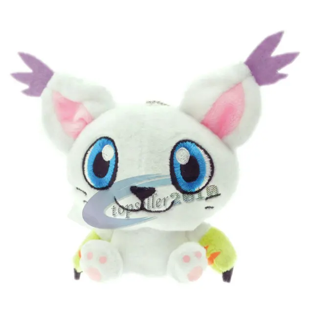 Anime Digimon Adventure Tailmon Tentomon Agumon Piyomon Patamon Gomamon Cute plush doll pendant Kawaii gift toy 3