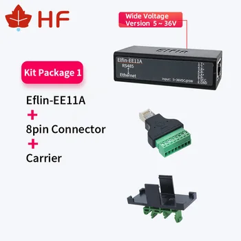 

5-36V Wide Voltage Serial Port RS485 to Ethernet Serial Server Wireless Networking Devices Modbus TCP/IP Telnet Modbus