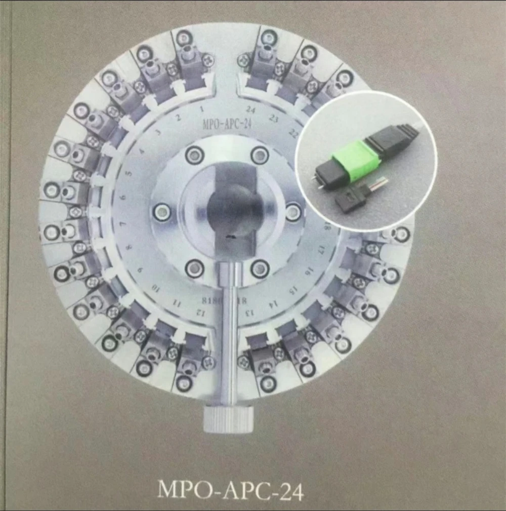 MPO-APC-24 Волоконный полировальный зажим/приспособление SMA905 MPO/APC-24 MT/APC-24 E2000/APC - Цвет: MPO-APC-24