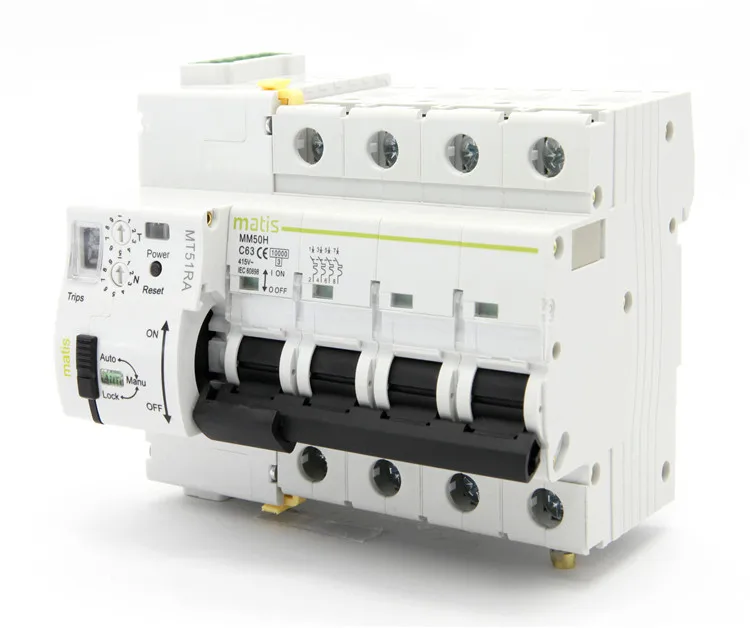 Matismart MT51RA повторный выключатель 4P mcb 63a