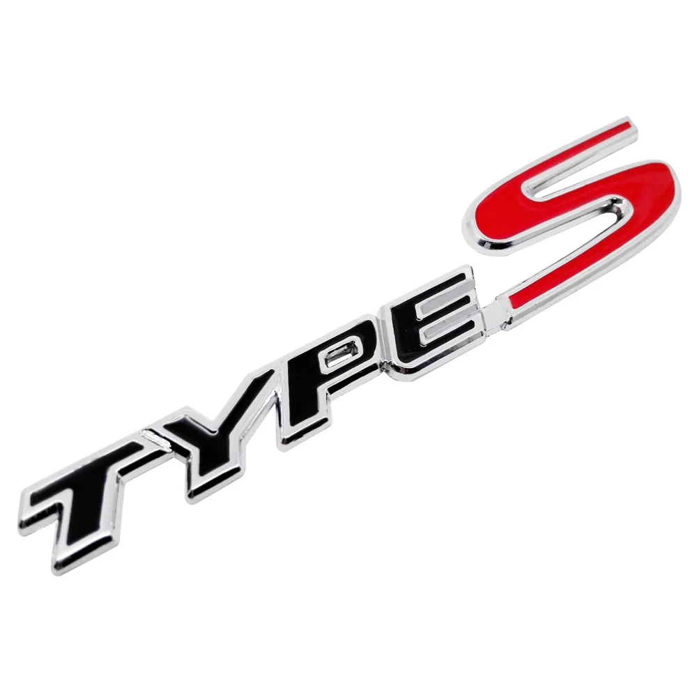 Для логотипа Type S типа для Jaguar X XKR XFR XJ SVR F XF XE автомобильный Стайлинг металлический