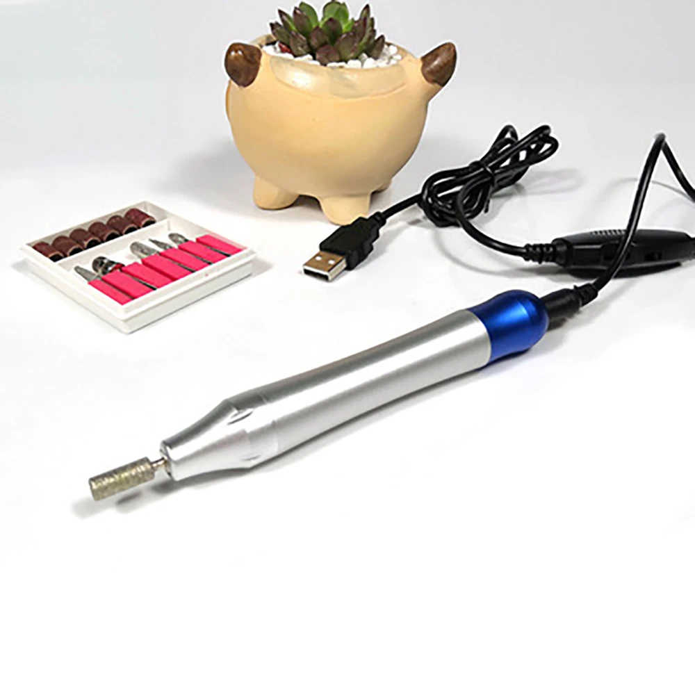 

Nail Polishing Machine Electric Speed Control Pen Polishing Machine Mini Portable Household Nail Polishing Pedicure Nail Tools