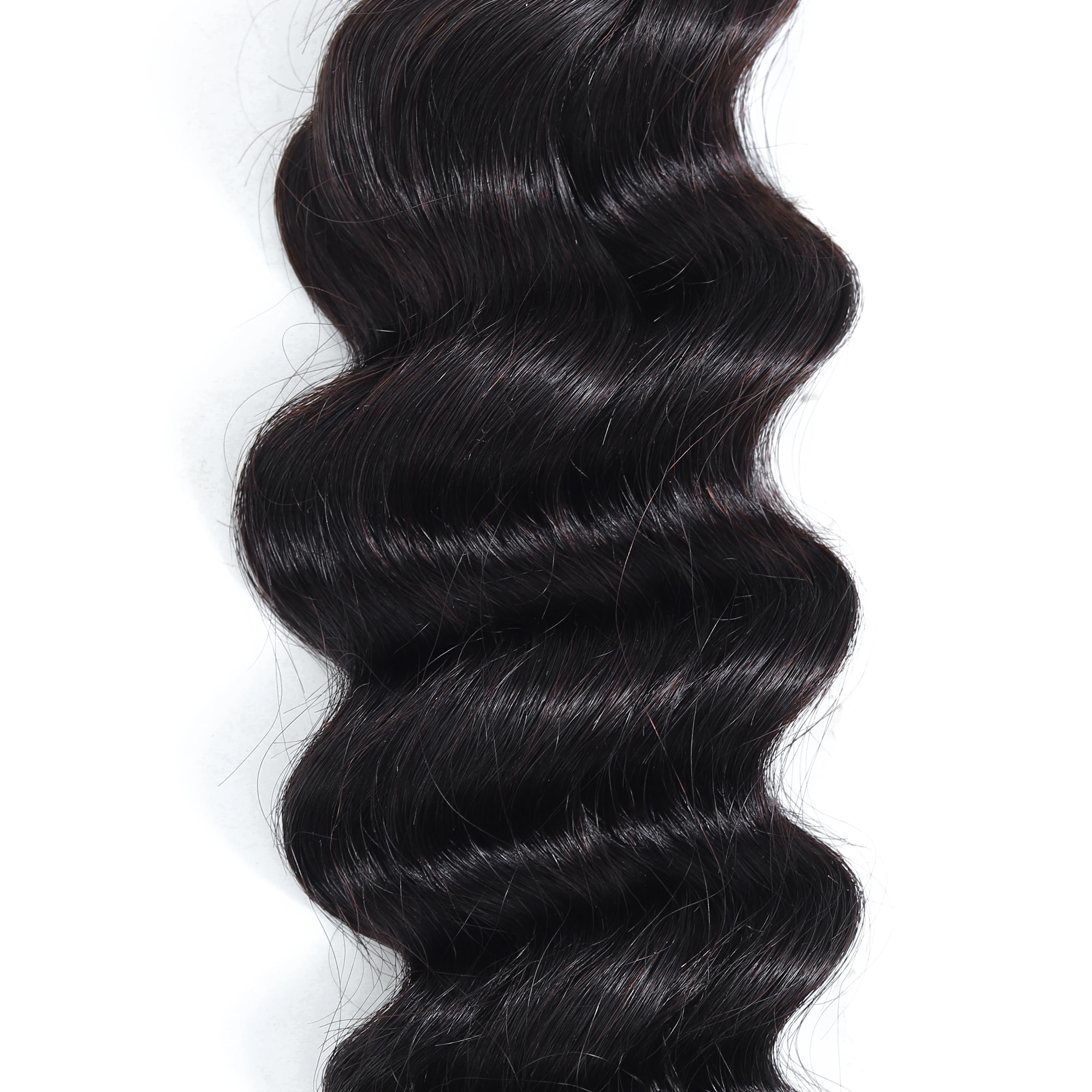 Queen hair продукты перуанские волосы пучки волос глубокая волна более 1/3/4 шт. Remy человеческих волос ткать натуральный Цвет