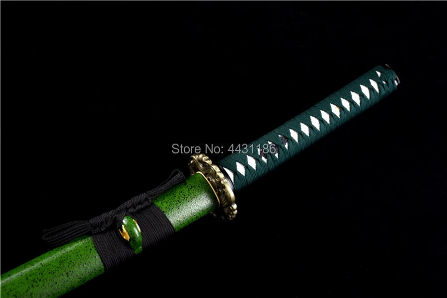 Handmade Japanese Samurai Dao Sword Katana Full Tang High Carbon Steel Blade Sharp Home Decoration Collection Real Knife Swords
