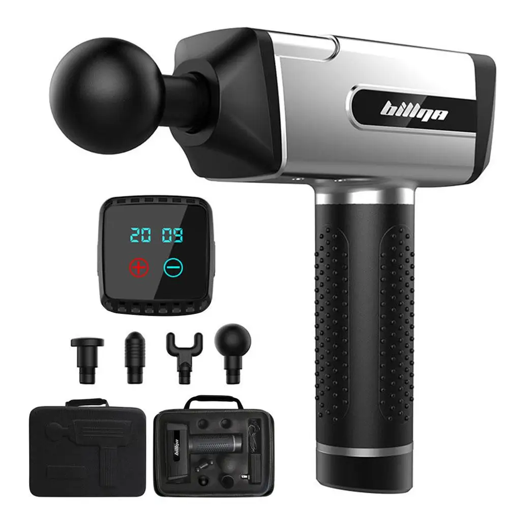 Fitness Body Relaxation Massage Gun Handheld Deep Tissue after Muscle Stimulator Training Slimming Shaping Pain Relief