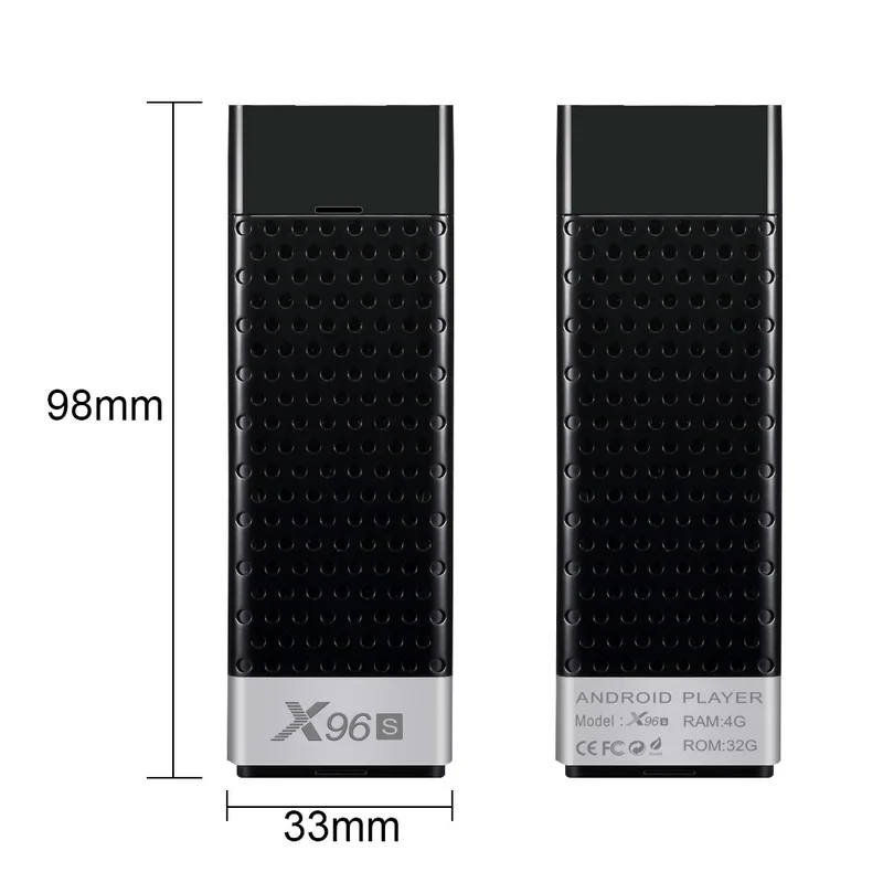 X96S TV Box Android 9.0 2GB/4GB RAM 16GB/32GB Amlogic S905Y2 Quad Core 64bits Dual WiFi 2.4G+5.8G USB 3.0 Smart Android Box