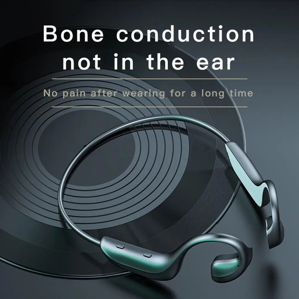 G 100 Bluetooth 5 0 Wireless Headphones Bone Conduction Earphone Outdoor Wireless Sports Earphones Handsfree Headsets