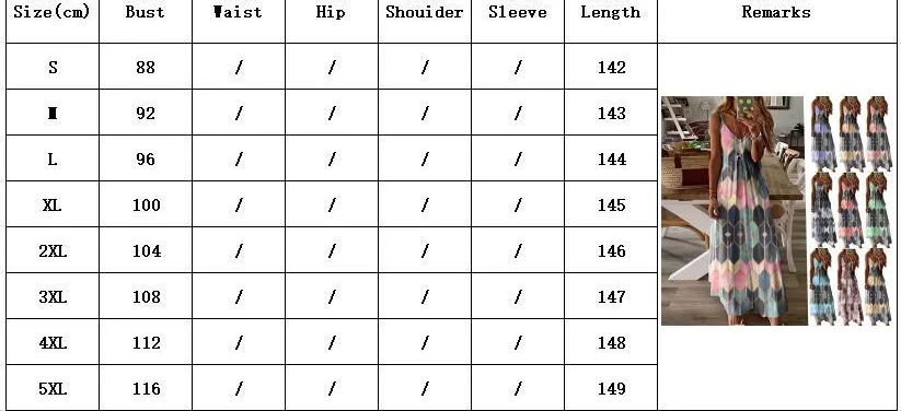 Women Dresses Ladies Sleeveless V-Neck Camisole A-Line Camisole Casual Printed Long Dress for Women 2021 Fashion Mujer Vestido bridesmaid dresses