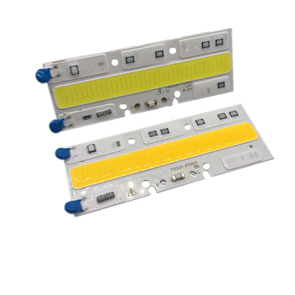Светодиодный лампа COB высокой мощности 30 Вт 50 70 100 150W 220V Вход IP65 умная ИС
