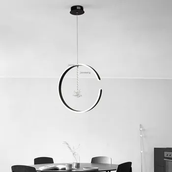 

Modern Pendant Light Acrylic LED Lighting Light Fixtures LOFT Suspension Luminaire Dining Room Minimalist Pendant Lamp Lights