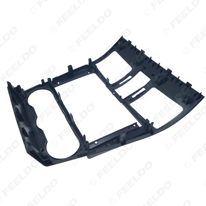 FEELDO автомобильный аудио 2Din приборная панель фасции Рамка адаптер для Subaru Forester 9 ”CD/DVD Лицевая панель рамка установочный комплект#6263