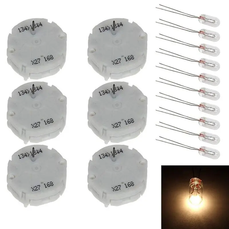 

Hot GM Stepper Motor Repair Kit - X27 168 - (6 Motor Kit + 10pcs Bulbs) Fits All 03-06 Chevy Silverados, Tahoes, Yukons, Suburba