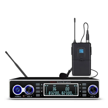 

Professional 1 Cordless Handheld Mic UHF Frequencies Dynamic Capsule 1 Channels Wireless Microphone for Karaoke System 6600C
