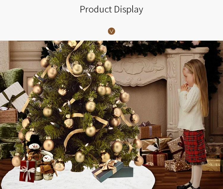 Adornos Arbol Navidad Рождественская елка юбка натальная Новогоднее украшение годовое украшение