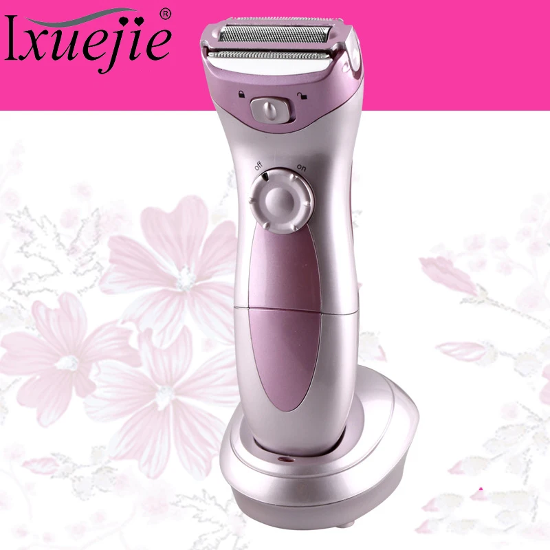 

IXueJie Female Epilator Women Electric Razor Rechargable Bikini Shaver Limb Hair Armpit Hair Lady Shaving Trimmer Hair Removal