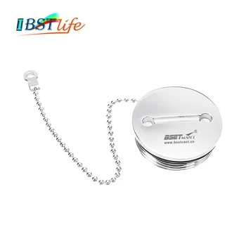 

1.5 inch Marine Grade Stainless Steel Deck fill filler Cap Fuel Water with rubber gasket Sealing Boat Replacement Accessories