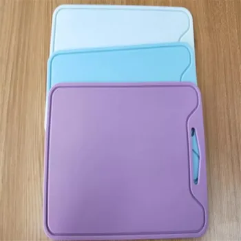 

Silicone Cutting boards Non-Slip Chopping Boards Mats 30*22cm Fruit Vegatable Chopping Blocks Kitchen Tools