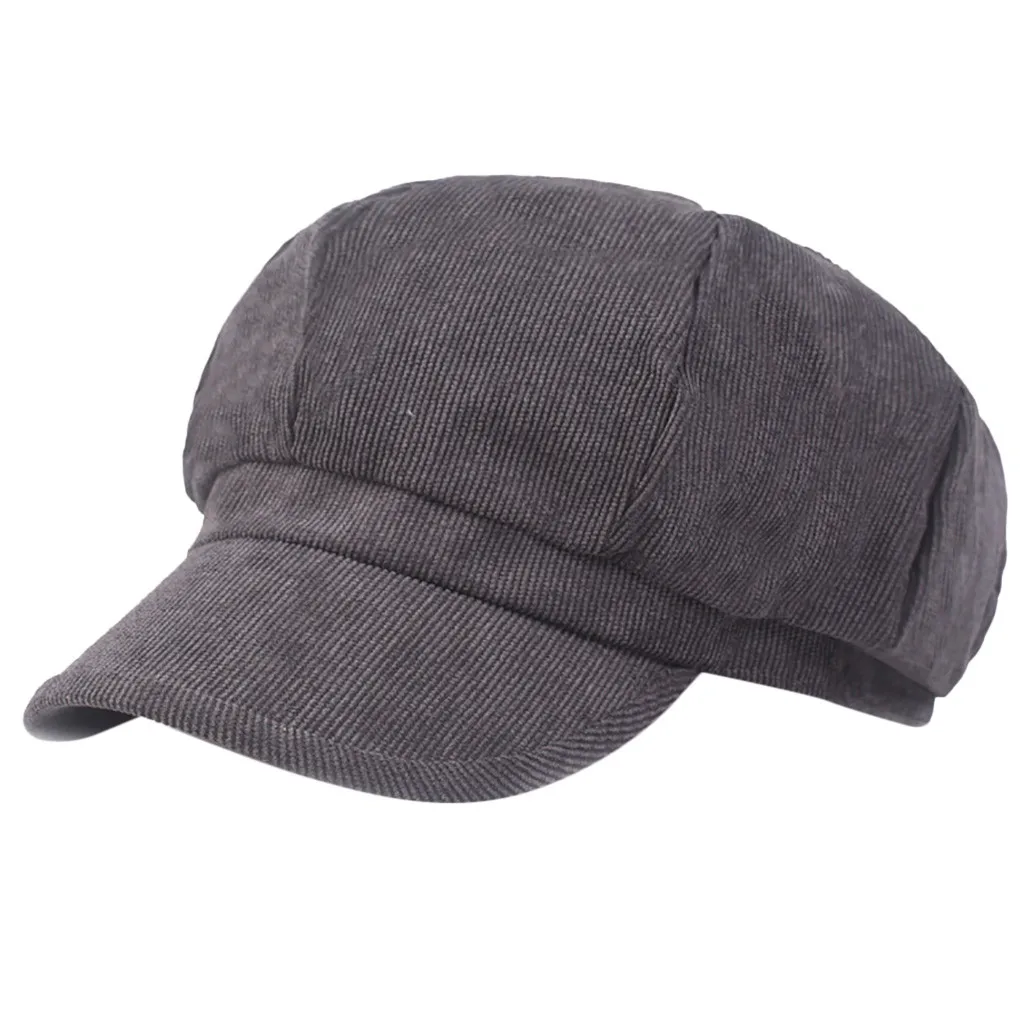 

Fashion Unisex Vintage autumn Winter Women beret Solid Hat Beret Cap Korean Painter Newsboy boinas para mujer