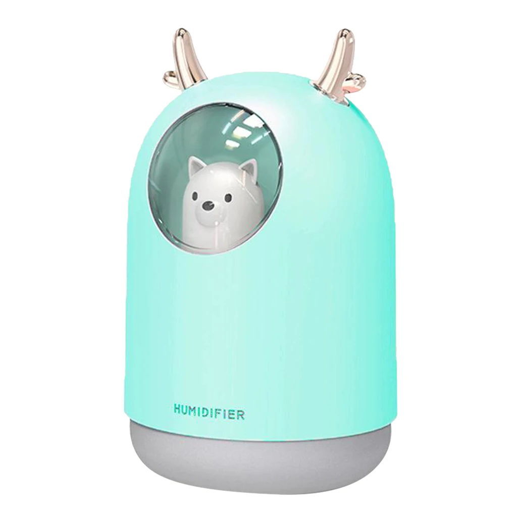 

7 Color LED USB Air Humidifiers Diffuser Car Room Mist Maker Mini Office Air Purifier