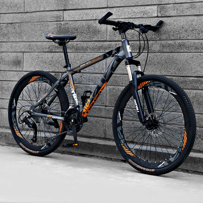 Mountain Bike 26 inch Aluminum Alloy Variable Speed Off-road Double Disc Brake Adult Students Men And Women Mountain Bike 26 inch Aluminum Alloy Variable Speed Off-road Double Disc Brake Adult Students Men And Women