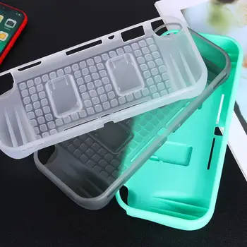 

TPU Protector Case 2 Game Card Storage Slots Fit for Nintend Switch Lite Console All-round Package to Prevent Falling