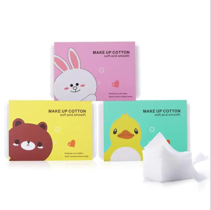 

Free shipping Gentle cotton pad non-woven makeup cotton remover cotton pad 1080pcs