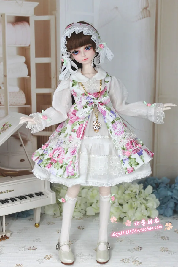 1/4 1/3 BJD Одежда Аксессуары Кукла платье с Набор Чулок для BJD/SD MSD SD13, не включает в себя куклы, обувь, парик и другие E2524