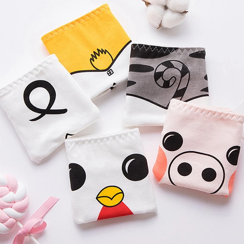 Милые Мультяшные трусы для девочек с принтом kawaii женские трусики нижнее белье