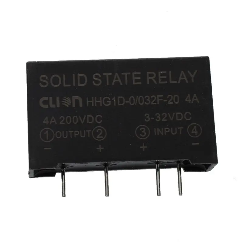 Вход 3 32 В DC Выход 4A 200 4 Pin PCB твердотельное реле HHG1D 0/032F 20|Реле| |