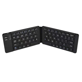 

Foldable Wireless Bluetooth Keyboard Rechargeable Mini Portable Touchpad for Tablet New Arrival