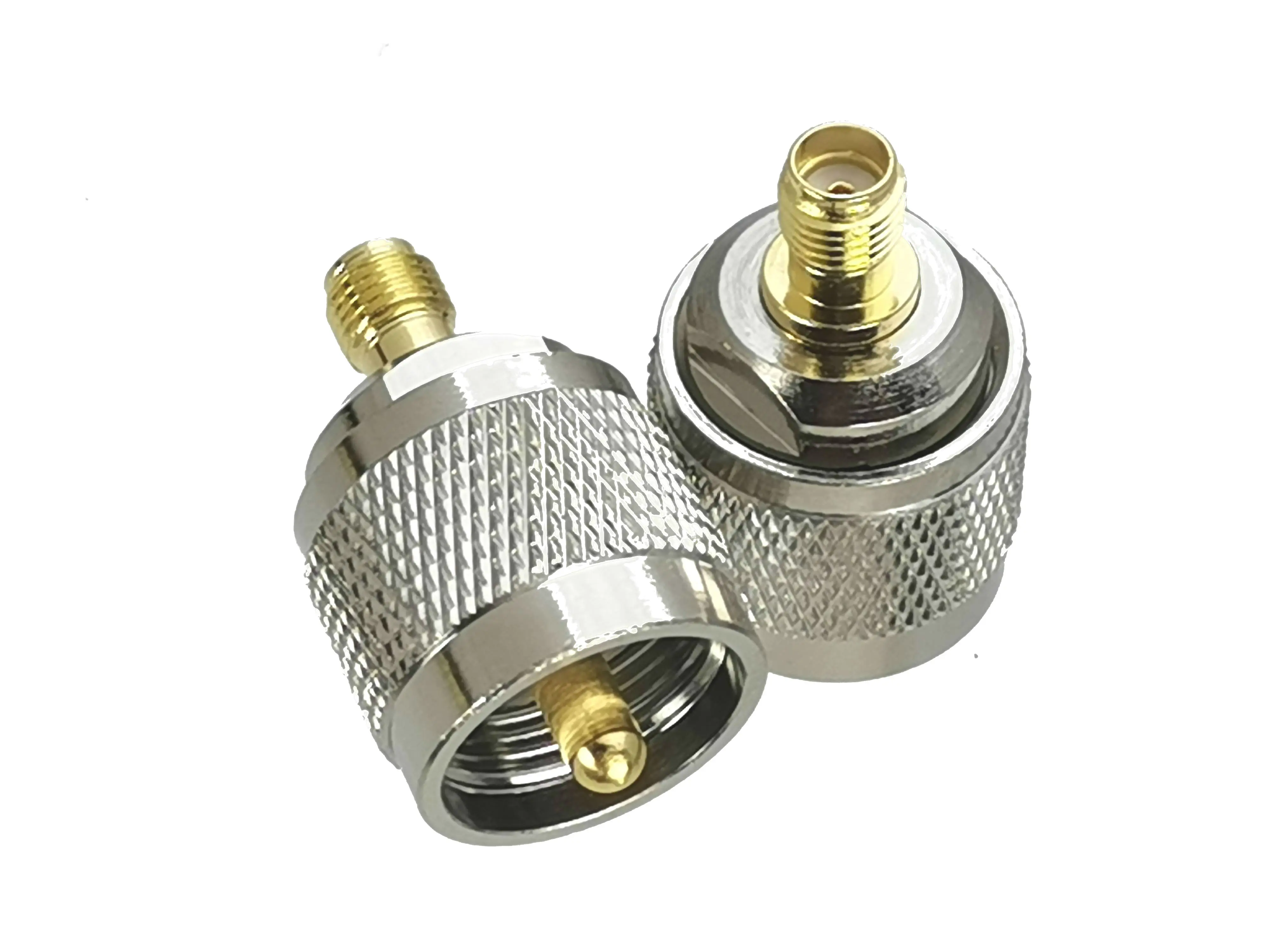 Переходник UHF PL259 PL-259 штекер-гнездо SMA Прямой RF коаксиальный разъем 1 шт. |