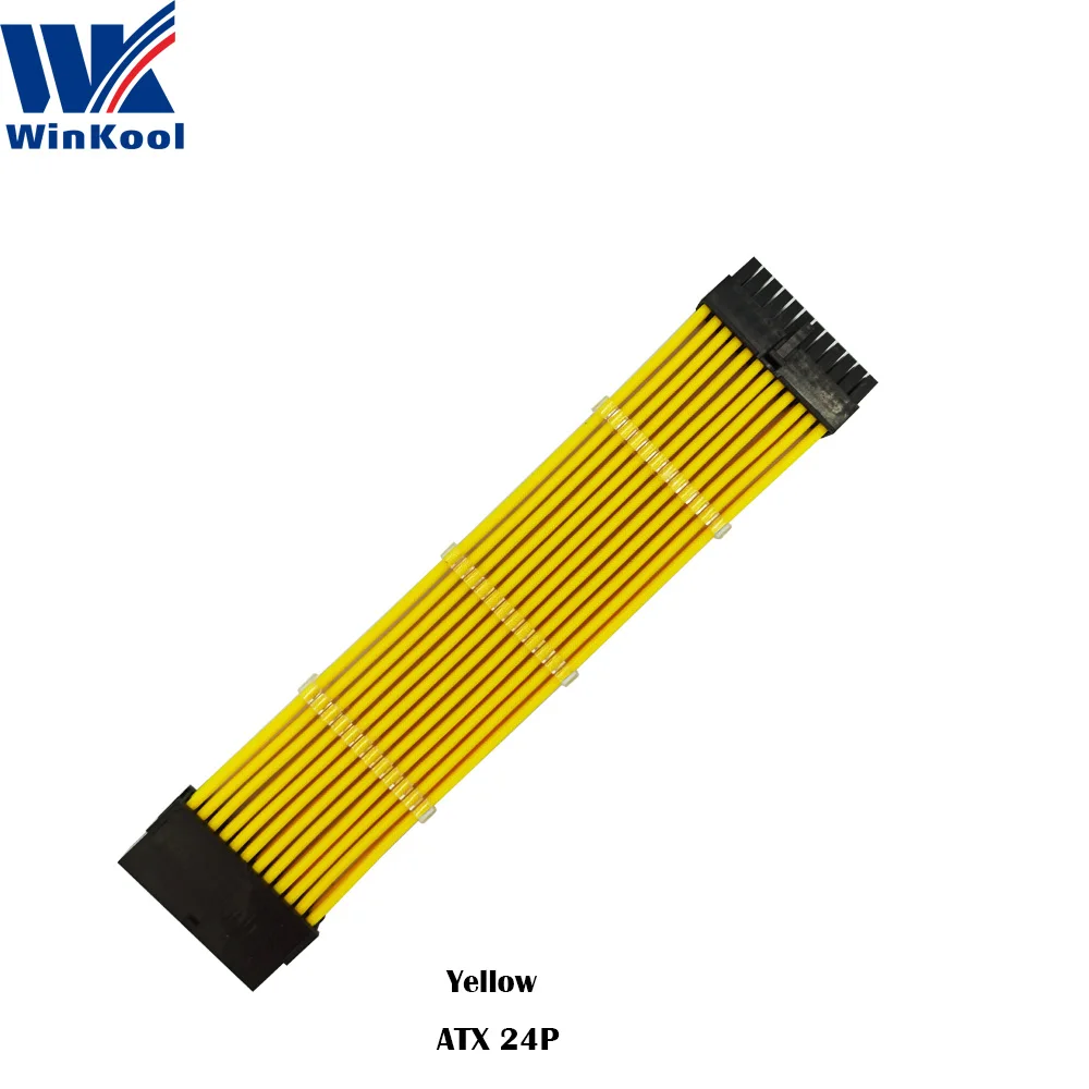 WinKool ATX 24P Extension Cable Yellow