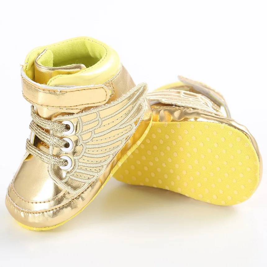 Pudcoco Lovely Newborn Baby Boy Girl Wing Crib Shoes Sneakers Size 0-18 Months