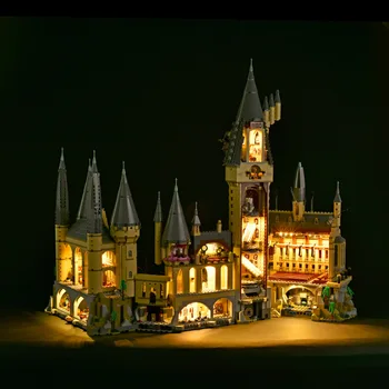 

Compatible 16060 Magic harryingly Potteringly Hogwarts Castle School Kit Building Blocks Bricks Toy Model 6742pcs Gift Power LED