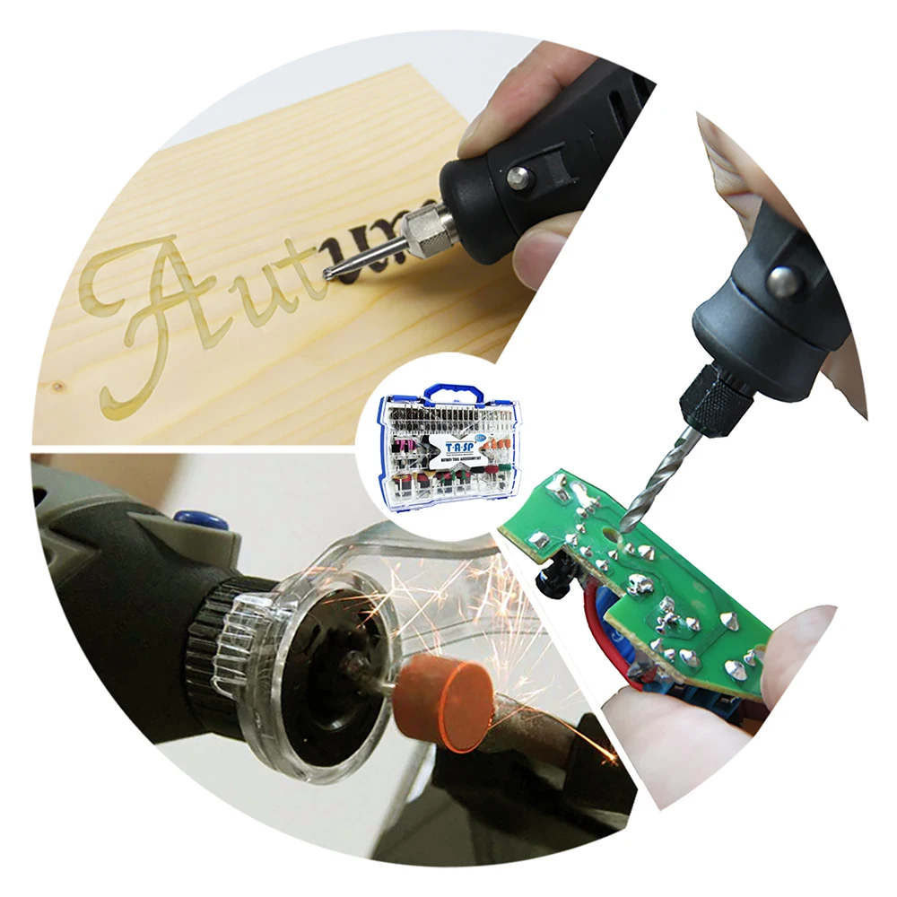 ABST05828 Abrasive 105Pcs Rotary Tool Accessories Power Tool Abrasive Tools Kit for Dremel Fits Drilling G Cutting Grinding Polishing Sharpening ABST05828 Abrasive 105Pcs Rotary Tool Accessories Power Tool Abrasive Tools Kit for Dremel Fits Drilling G Cutting Grinding Polishing Sharpening