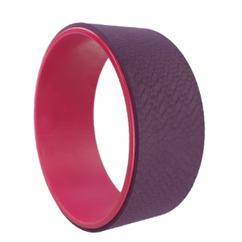 

Yoga Pilates Circle TPE Yoga Fitness Roller Wheel Back Training Tool Slimming ic Waist Shape Pilates Ring