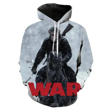 

Movie Rise of the Planet of the Apes Hoodies Sweatshirts Men Women 3D Tracksuit Fashion Pullover Hoodie Coat Cool Harajuku Hoody