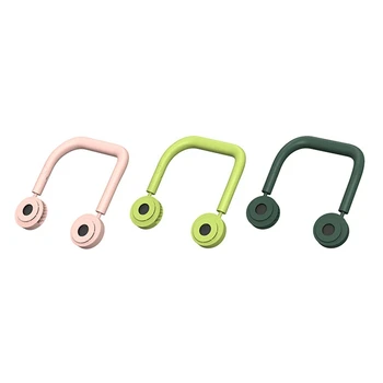 

USB Rechargeable 2000MAh Portable Hanging Neck Sports Fan Headphone Design Mini Cooler Wearable Neck Fan