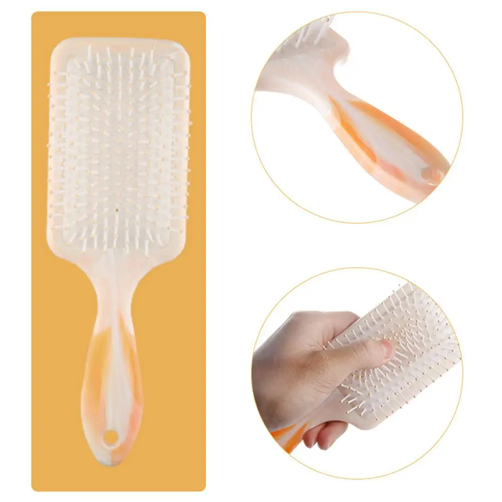 Свежий карамельный цвет расческа для волос Tangle Teezer мрамор воздуха Массажная