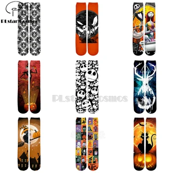 

Plstar Cosmos nightmare before christmas jack skellington socks Cartoon 3d socks High Socks Men Women high quality Halloween-3