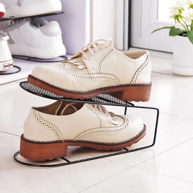 

Hot Selling Shoe Hanger Shoes Shelf Frame Shoe Holder Durable Storage Rack Space Saving Organizer Footwear Shelf Shoebox
