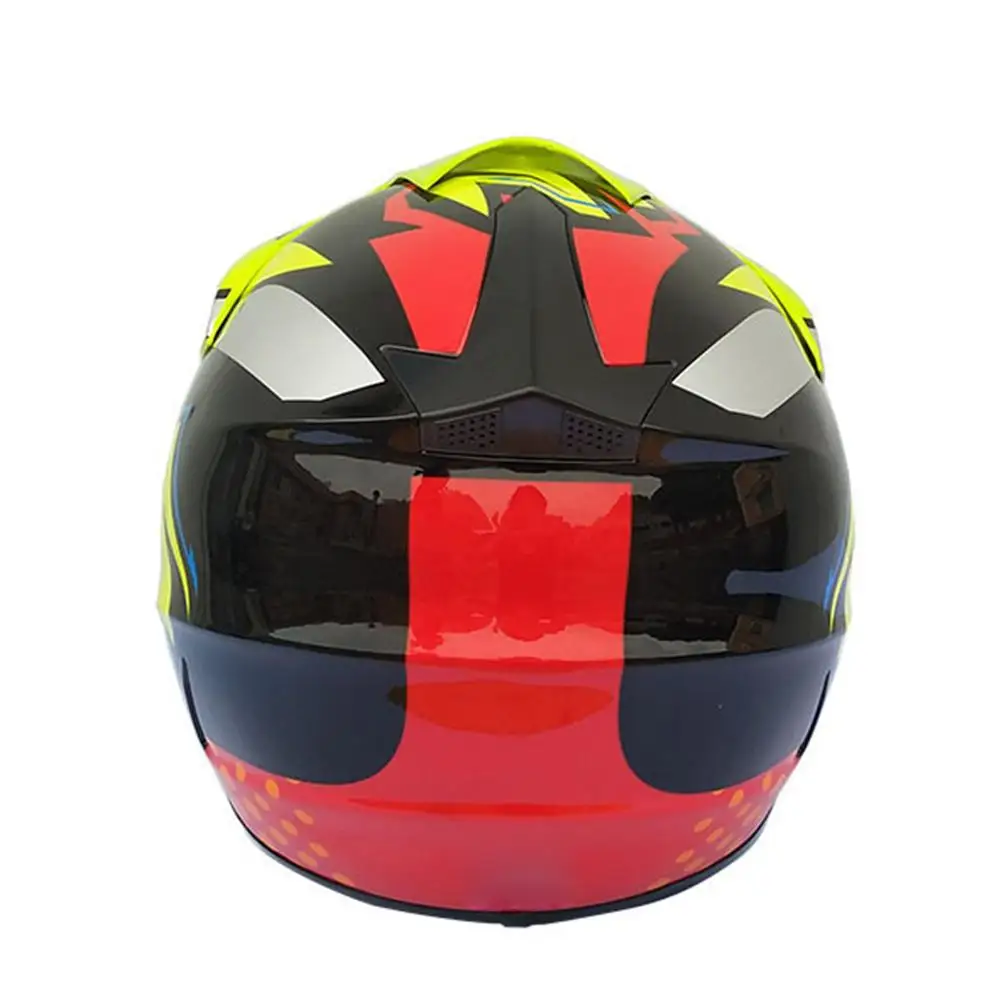 Шлем унисекс-детская защита головы Молодежный квадроцикл внедорожный велосипед Кроссовый шлем передач комбинированные перчатки с очками шлем