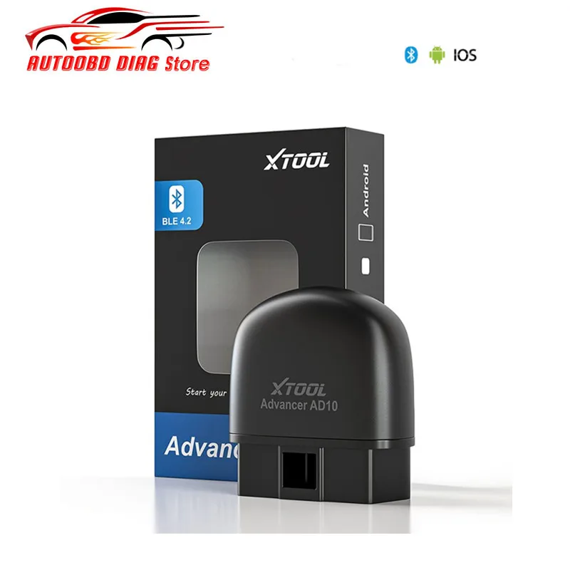 Оригинальный диагностический сканер XTOOL AD10 ELM327 с Bluetooth OBD2 кодов ошибок ELM 327 для