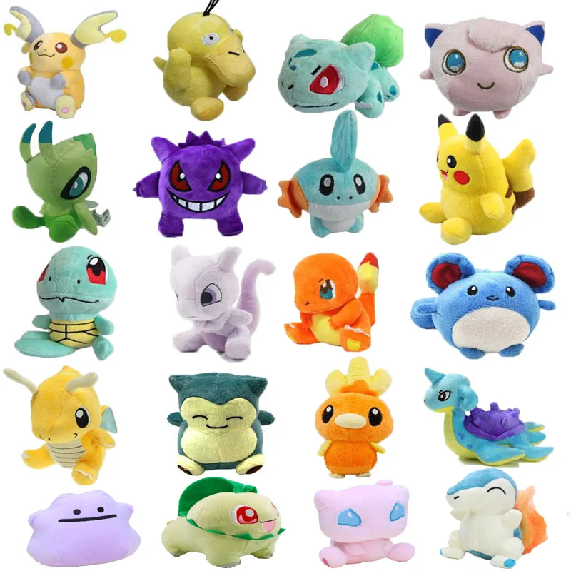 25 Tyle плюшевые Evee 12 18 см Peluche Norlax Charmander Mewtwo Dragonite Oft Ex Gx Mega кукла Chritma игрушка для