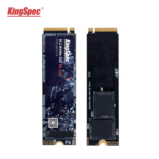 Kingspec 512GB M.2 SSD with Dram M2 PCIe NVME 1TB 2TB Solid State Drive 2280 Internal Hard Disk for Laptop with Cache High Speed 6