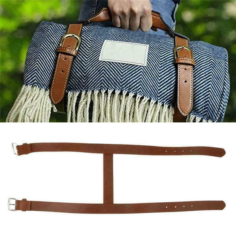 Portable Blanket Carry Strap Multipurpose Adjustable Practical Picnic Accessories for Outdoor Camping Hiking 66CY | Дом и сад