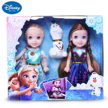 Дисней Замороженные 2 игрушки Принцесса Кукла Эльза Куклы Анна и аксессуары Olfa хорошее качество рождественские подарки