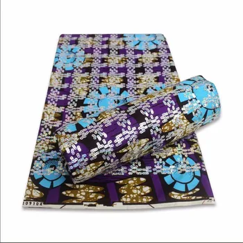 

Real Wax Veritable Fabrics 100%Cotton Original African Ankara Fabric 2020 Cheap Fabric sequins Wax Print Fabric Pagne Africain