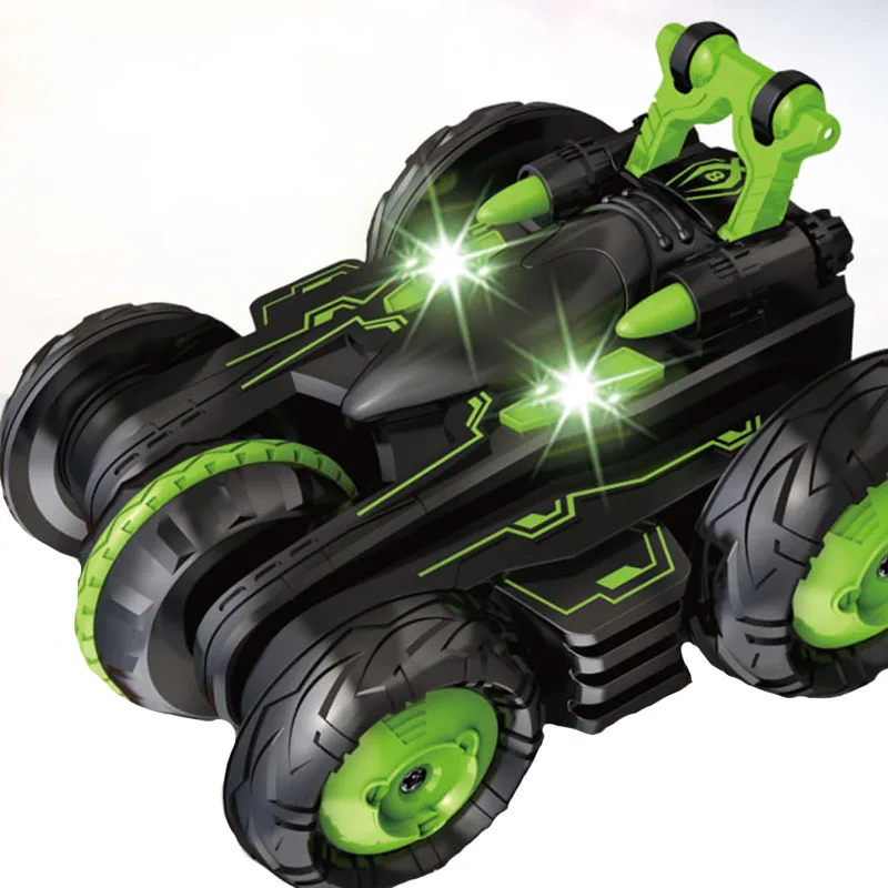 1/28 RC трюк CarSuper крутая машина 90 градусов стоящая вращающаяся Дрифт крутая гусеничная машина с Led светильник Забавный Рождественский