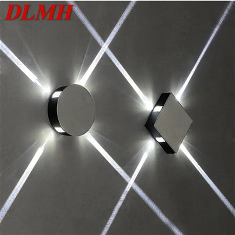 

DLMH Wall Sconces Outdoor Lighting LED Waterproof Wall Lamp Decorative For Bar KTV Project Patio Porch
